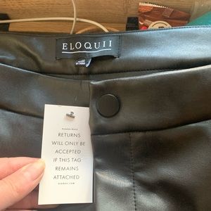 Womens faux Leather pants